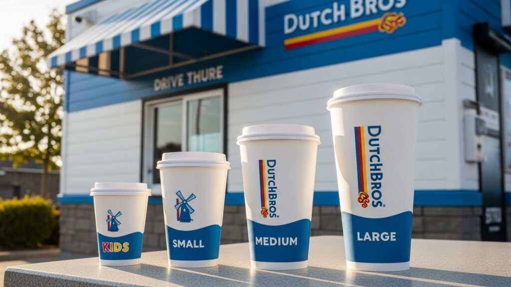 Dutch Bros Cup Size