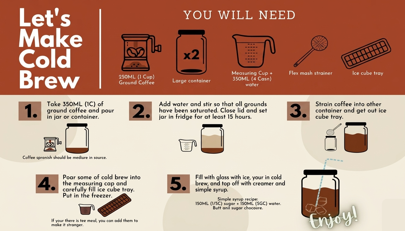 How to Make Cold Brew at Home the Easy Way (Step by Step)