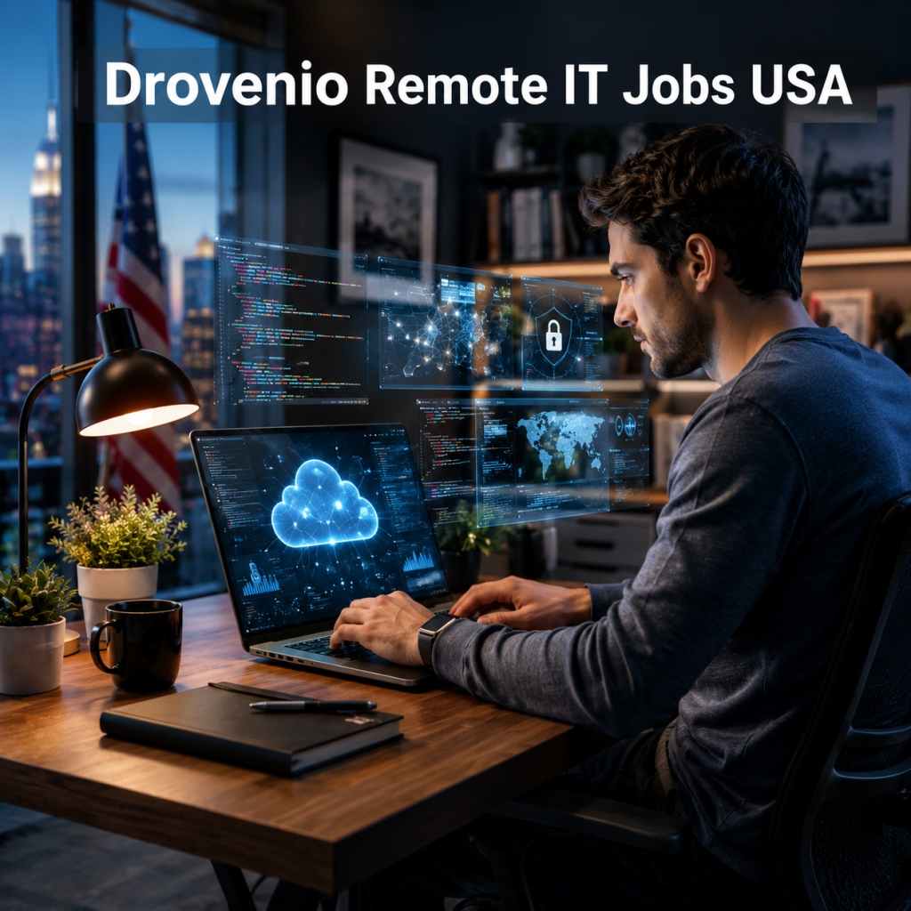 Drovenio Remote IT Jobs USA – Find the Best Tech Jobs From Home