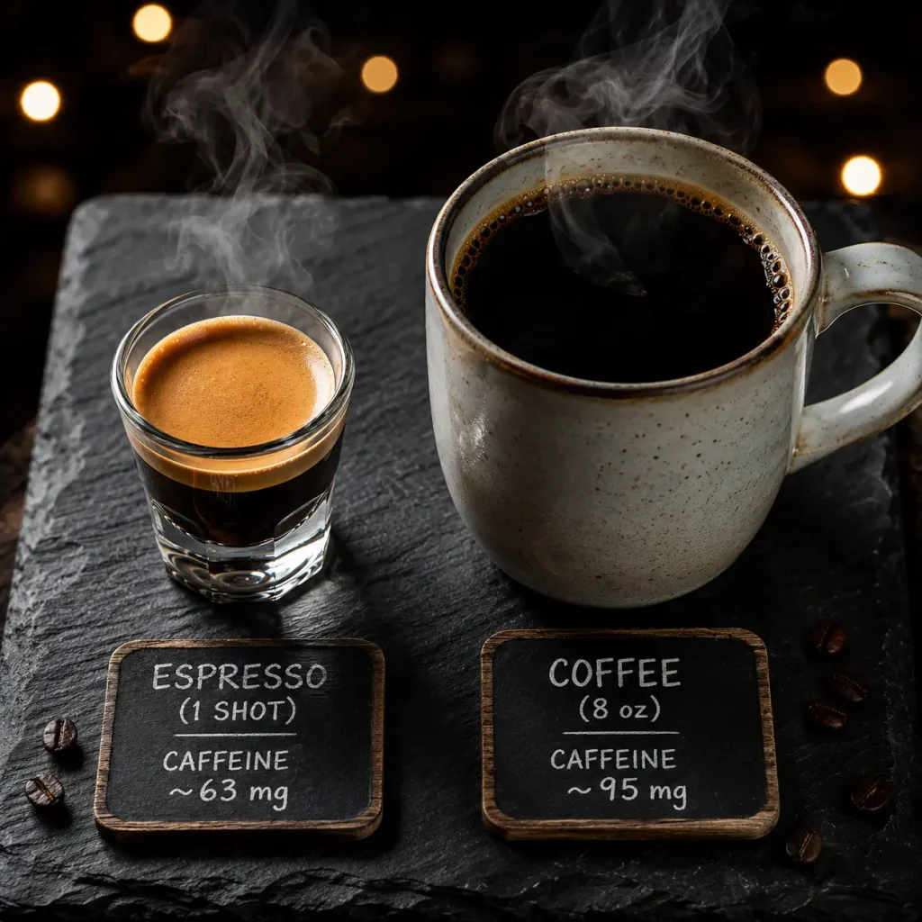 Espresso vs Coffee Caffeine Which One Actually Gives You More Energy