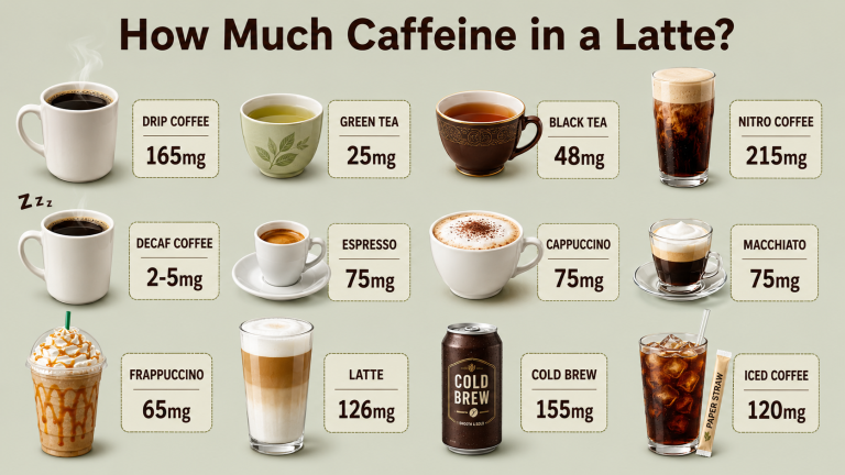 How Much Caffeine in a Latte? The Complete Guide You Need