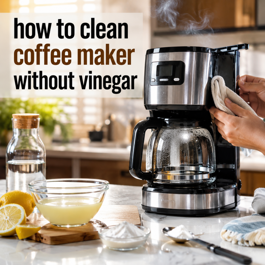 How to Clean Coffee Maker Without Vinegar A Simple Guide That Actually Works