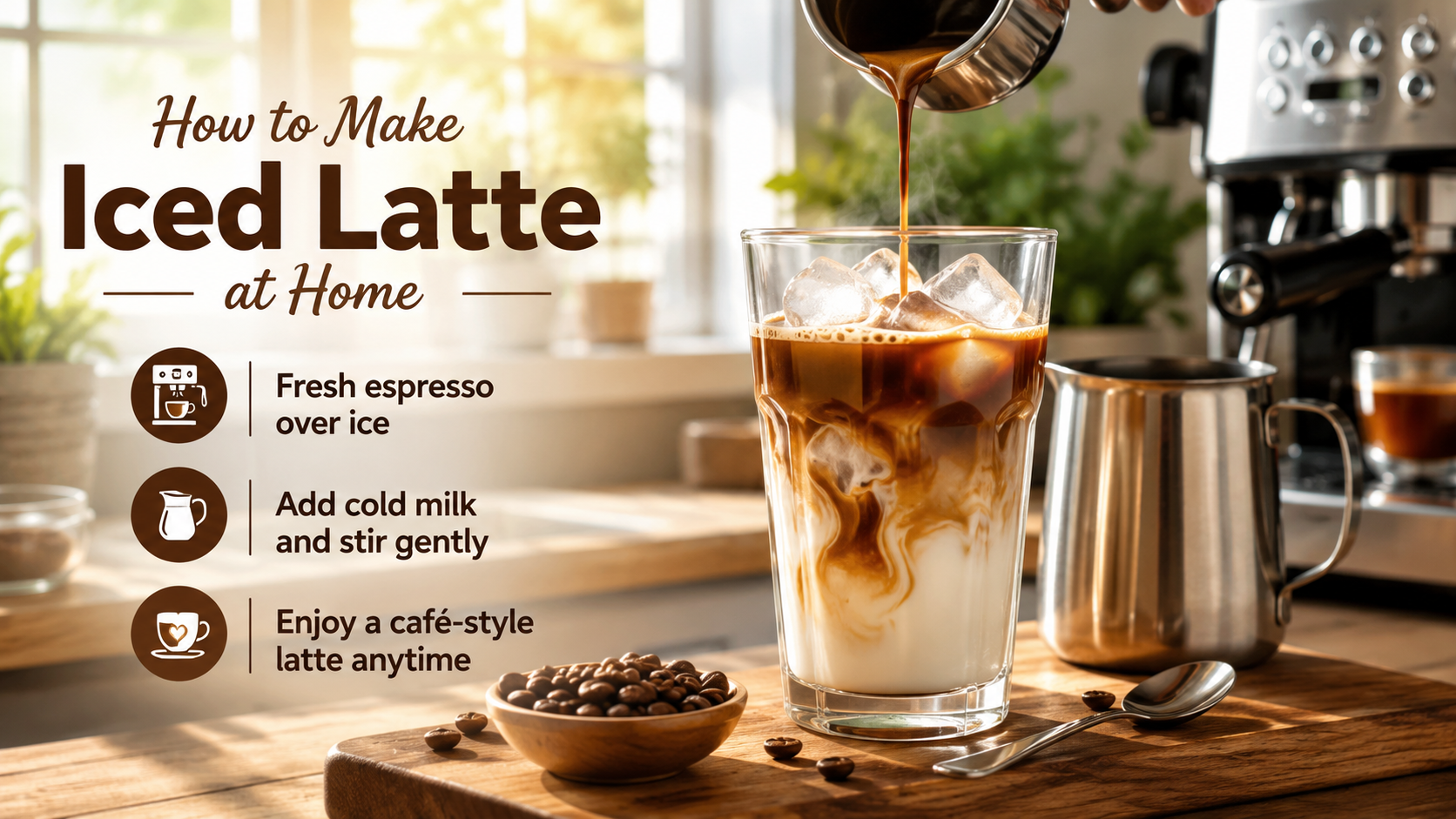 How to Make Iced Latte at Home: Easy Step-by-Step Guide