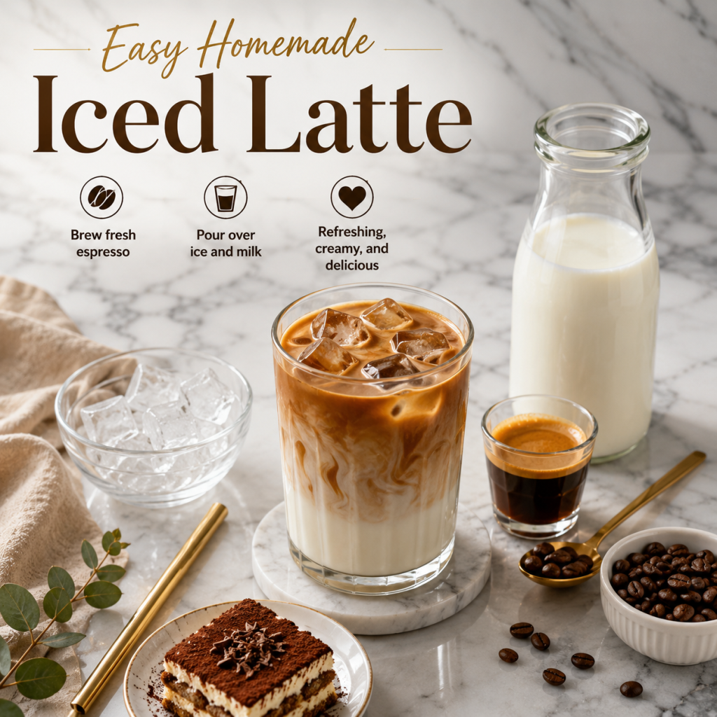 How to Make Iced Latte at Home: Easy Step-by-Step Guide